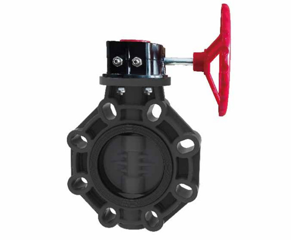 PVC Worm Gear Butterfly Valve