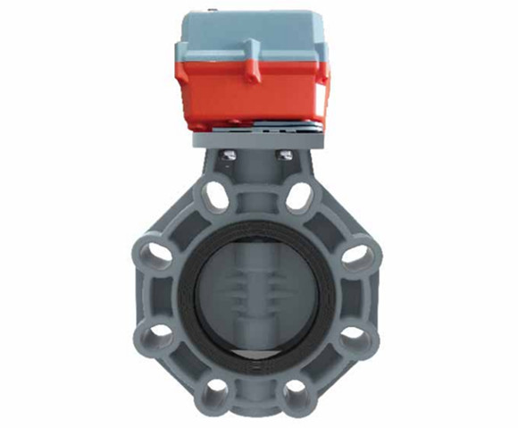 CPVC Electric Butterfly Valve